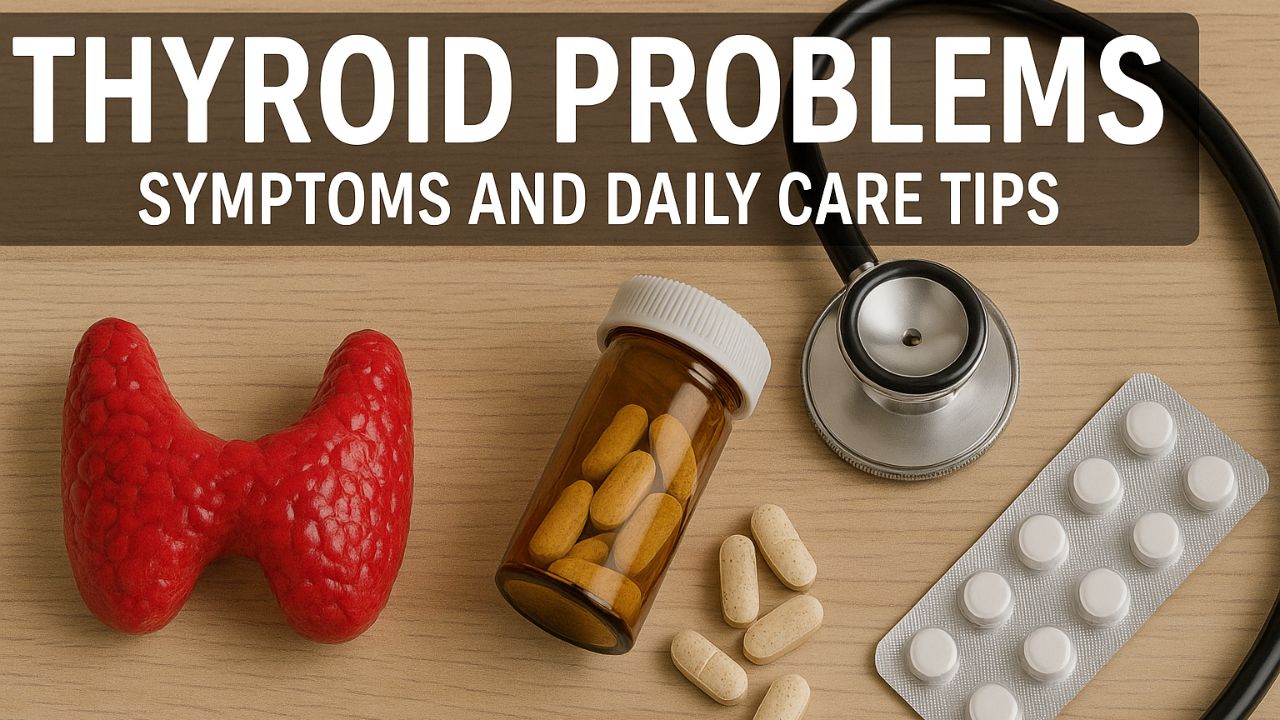 Thyroid Problems: Symptoms and Daily Care Tips